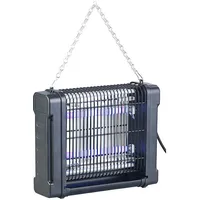 Lunartec UV-Insektenvernichter mit Rundum-Gitter, 2 UV-Röhren, 4.000 V, 12