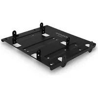 AXAGON 5.25" auf 4x 2.5" Einbaurahmen, schwarz