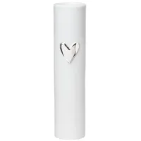 Räder Living Vase Herz Silber