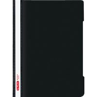 Herlitz Schnellhefter Quality Kunststoff schwarz DIN A4