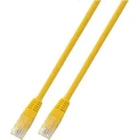 EFB K8095.3 RJ45 Patchkabel U/UTP PVC CCA gelb 3m