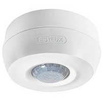 Esylux EB10431272 Decke, Aufputz Decken-Präsenzmelder 360° Weiß IP54
