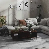 VidaXL Couchtisch Räuchereiche 103,5x60x35 cm Holzwerkstoff