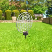 Bmf-versand Solarleuchte Garten Rund 30 cm Solarlampe Außen Leuchte