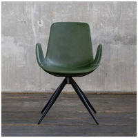 KAWOLA Stuhl QUEN Kunstleder grün