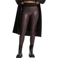 URBAN CLASSICS Leggings Aus Kunstleder Dark Red XL