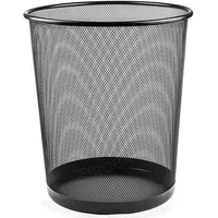 Sinoba Papierkorb 18 l Schwarz