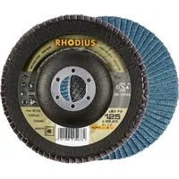 RHODIUS Lamellenschleifscheibe LSZ F2 125mm K 40