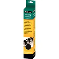 Fellowes Plastikbinderücken 14 mm Schwarz