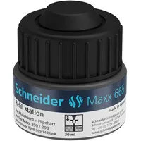 Schneider Nachfülltinte Maxx 665 schwarz