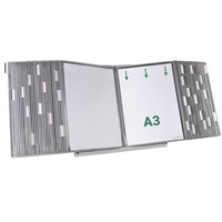 Tarifold Sichttafelsystem 433600 DIN A3 grau mit 60 St.
