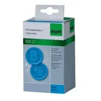 Sigel Wertchips Bier blau, 100 St.