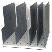 Exacompta Modulotop Sorter + 5 Trennplatten Office Lichtgrau