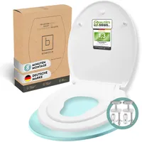 Benkstein Toilettensitz mit Absenkautomatik Weiß