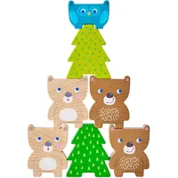 HABA Stapelspielzeug Waldfreunde Braun