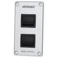 Votronic Schalter-Panel 2x16 A S
