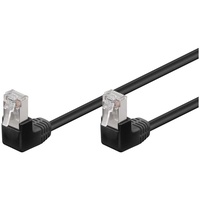 Goobay 96078 CAT 5e Patchkabel 2x 90° gewinkelt, F/UTP,