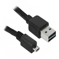 DeLock USB-Kabel USB 2.0 USB-A Stecker, USB-Micro-B Stecker Schwarz