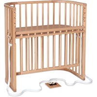 Babybay Beistellbett Boxspring Comfort Plus Holz Beige Natur
