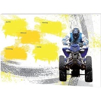 RNK Verlag Papier-Schreibunterlage "Young Action“ 30 Blatt