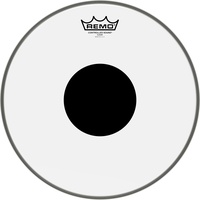 Remo Controlled Sound Clear Black Dot 18" (CS-0318-10)