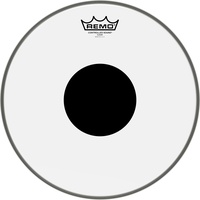Remo Controlled Sound Clear Black Dot 13" CS-0313-10