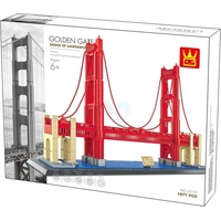 Wange Die Golden Gate Bridge von San Fransisco