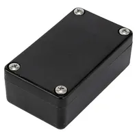 HAMMOND ELECTRONICS 1551WHBK Universal-Gehäuse ABS Schwarz 1St.