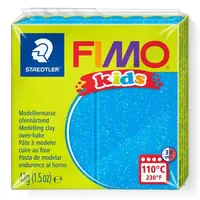 Staedtler FIMO kids Modelliermasse ofenhärtend glitter blau 42 g