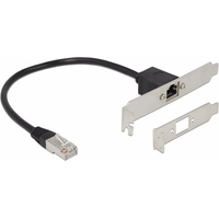 DeLock 85803 Netzwerkkabel, Patchkabel CAT 5e F/UTP 0.30 m