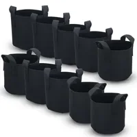 Intirilife Pflanzsack Vliesstoff 40 x 30 cm 10er Set