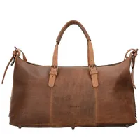 Harold's Antik Reisetasche Leder 54 cm braun