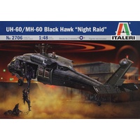 Italeri I2706 510002706 - 0.075 UH-60A schwarze Hawk Night
