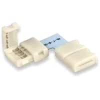 ISOLED Clip-Eck-Verbinder (max. 5A) für 2-pol. IP20 Flexstripes mit