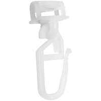 Bestgoodies 100x Klickgleiter Vorhanggleiter für Aluminium- & Kunststoff-Innenlaufschienen -