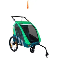 BELLELLI Trailblazer Fahrradanhänger - Green / Max 45 kg