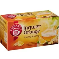 Teekanne Ingwer Orange Tee 18 Portionen