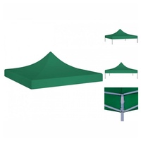 VidaXL Partyzelt-Dach 3x3 m Grün 270 g/m2