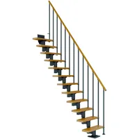 DOLLE Mittelholmtreppe Dublin Eiche Anthrazit GH bis 270 cm