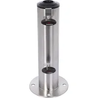 Doppler Standrohr für Granitplatte 140 kg Edelstahl Silber