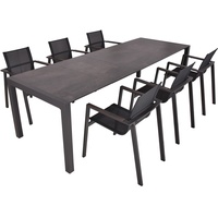 Garden Pleasure Gartenmöbel-Set 13 Sophia 7-teilig Anthrazit