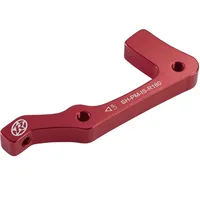 Reverse Components Shimano IS-PM 180 mm Bremsadapter Rot für
