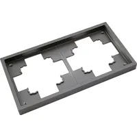 McPower Rahmen McPower ''Shallow'' 2-fach, anthrazit