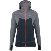 Salewa Puez Hybrid Polarlite Kapuzenfleece - Navy Blazer Melange