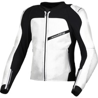 Macna Korus, Protektorenjacke - Hellgrau/Schwarz - XXL