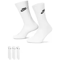 Nike Sportswear Everyday Essential Crew-Socken White/Black 42-46