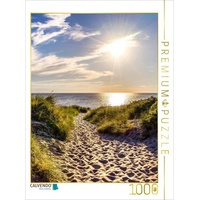 Calvendo Puzzle Sandweg zum Meer am Weststrand 1000 Teile