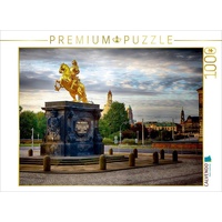 Calvendo Puzzle Denkmal Goldener Reiter Dresden 1000 Teile Lege-Größe