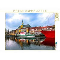 Calvendo Puzzle Emden - Ratsdelft 1000 Teile Lege-Größe cm