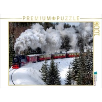 Calvendo Brockenbahn bei Drei Annen 1000 Teile Puzzle quer